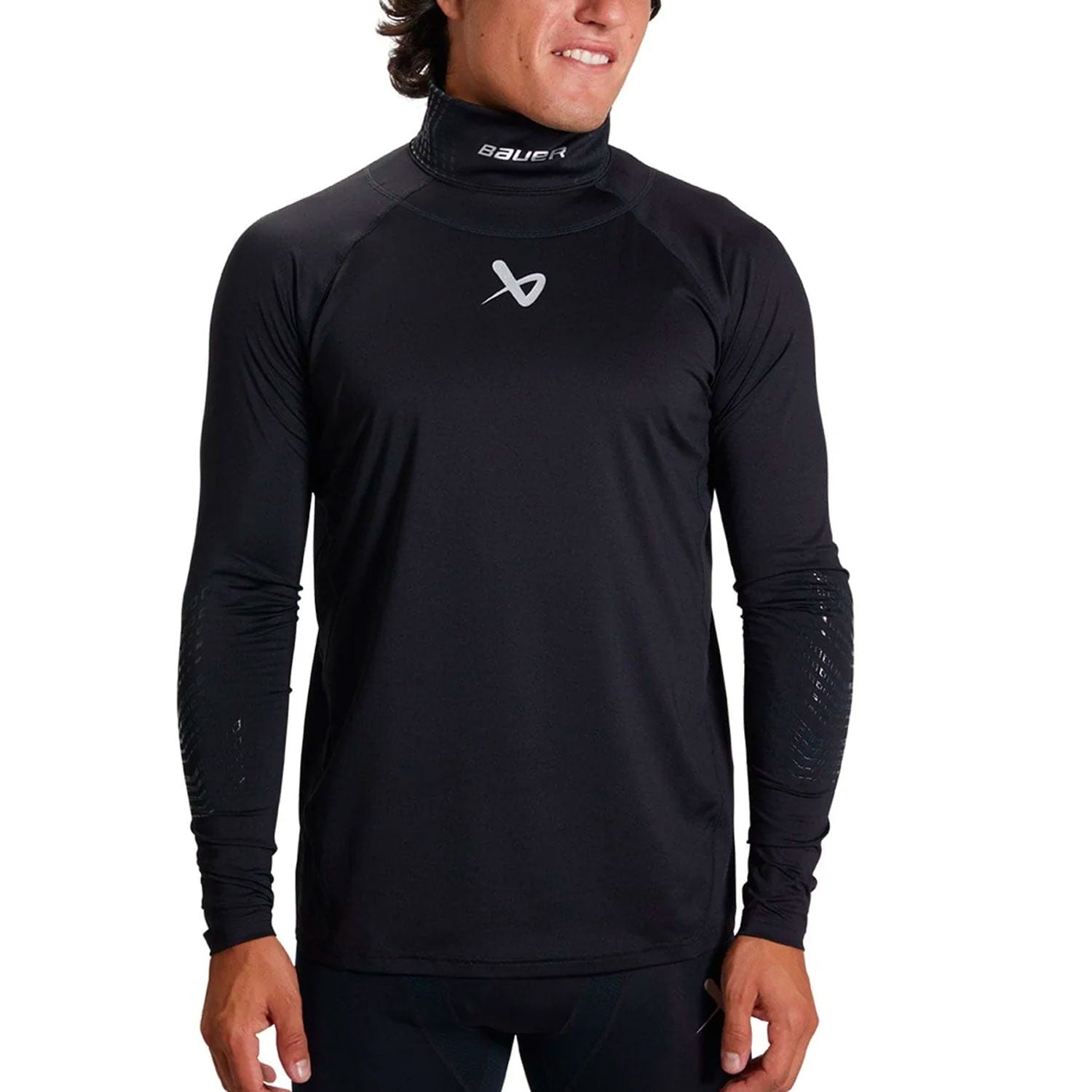 Bauer ng premium neck youth long sleeve clearance crew